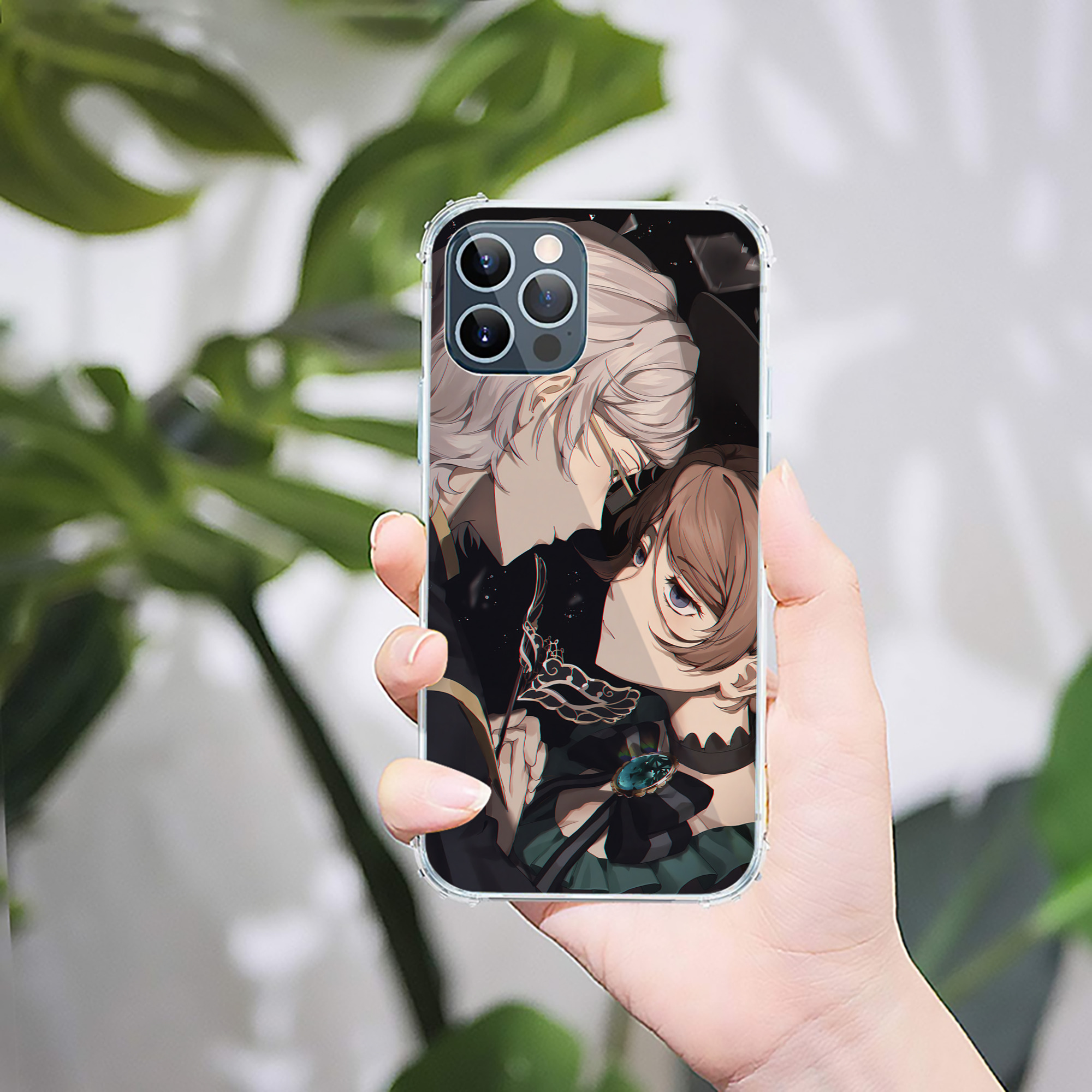 （画像用） 文豪ストレイドッグス Bungo Stray Dogs 【iPhone 12シリーズ対応】透明スマホケース（クリアソフトケース）